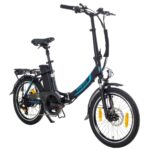 Camp-20D E-Bike Folding Bike 250 W Rear Wheel Motor Li-Ion Battery 36 V/15.6 Ah 20 Inch E-Folding Bike Electric Bicycle Range 100 km to 25 km/h