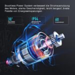 27M204 E-Bike, Electric Bicycle 27.5 Inch Trekking Bike E-City Bike with 36 V 13 Ah Lithium Battery for Long Range up to 100 KM, 250 W Motor, EU-Compliant Folding Bike with App