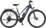 Fischer E-Bike Trekking VIATOR 8.0i, Electric Bicycle for Men and Women, Mid Motor 90 Nm, 36 V Battery, Rich Blue