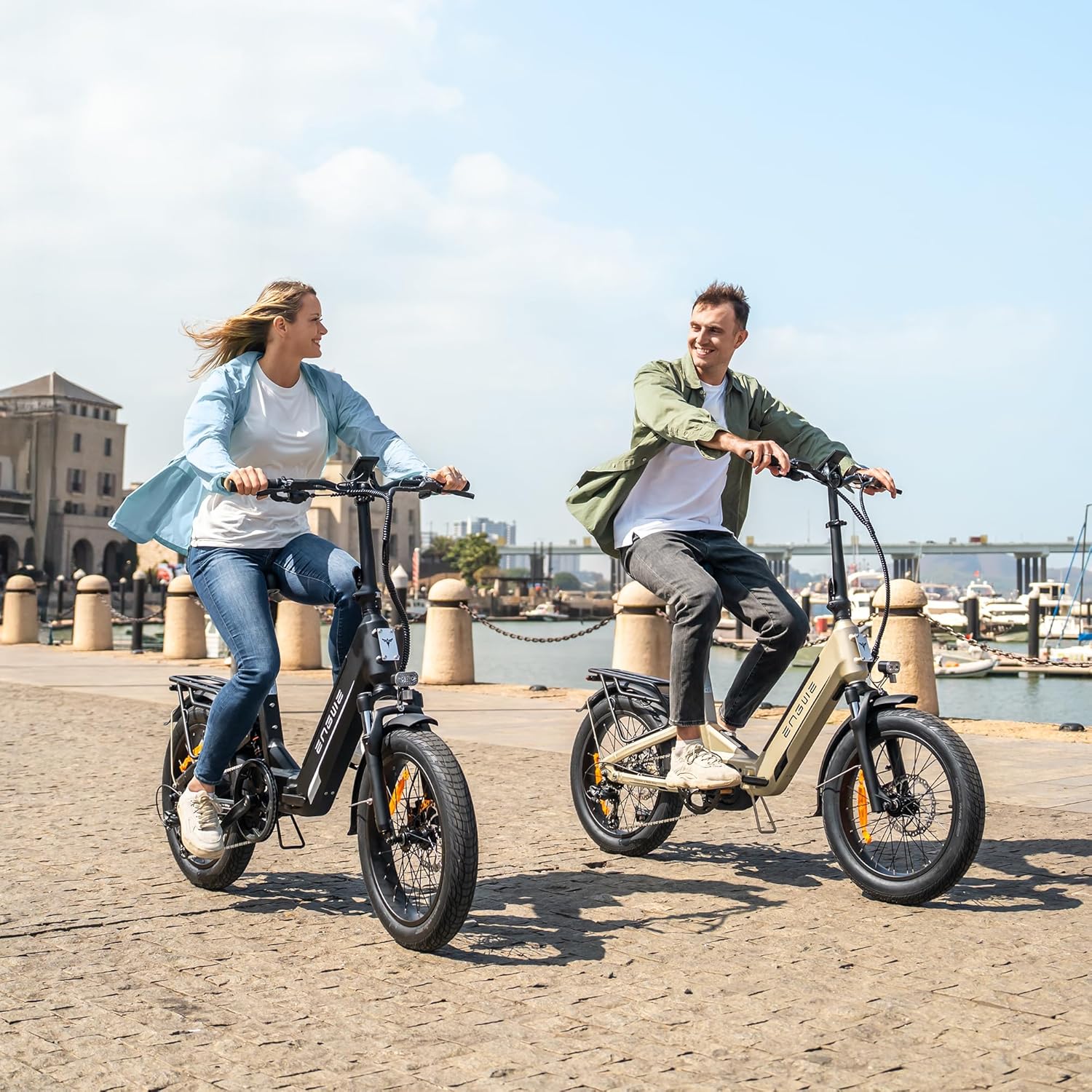 ENGWE E Bike with App & IoT, Ebike 48 V 15 Ah Battery up to 160 km, Torque Sensor & Hydraulic Brakes, 20 x 3.0 Tyres, 2 Hours Charged