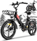 E-Bike Folding Bike 20 Inch with 250 W Motor and 100 km Range - Folding Bike E-Bike 20 Inch Aluminium Lightweight Construction (22 kg), Electric Bicycle Folding Bike with Basket for 36 V 13 Ah
