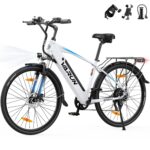 VARUN E Bike, 28 Zoll E-Bike Herren Damen mit 48V 499.2 Wh Akku, Bis zu 100 KM, 250W 55Nm Motor, Elektrofahrrad E-Fahrrad mit 7-Gang, 5 Modi, Tempomat Modus, City Ebike für Pendeln, Trekking