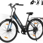 VARUN E Bike, 28 Zoll E-Bike Herren Damen mit 48V 499.2 Wh Akku, Bis zu 100 KM, 250W 55Nm Motor, Elektrofahrrad E-Fahrrad mit 7-Gang, 5 Modi, Tempomat Modus, City Ebike für Pendeln, Trekking